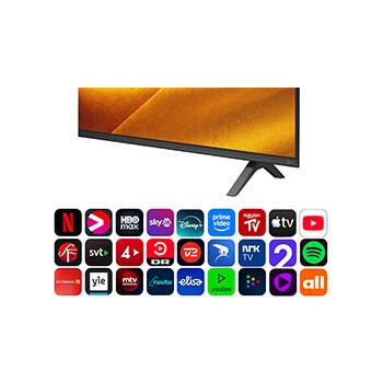 LG 55'' Nano UHD NU90 4K AI TV - 2026, LG NANO 4K UHD AI NU85s alpha 7 AI Processor 4K Gen9 lyser i midten av et gult kretskort og fremhever smartere, kraftigere AI-prosessering som forbedrer 4K-bildeklarheten med forbedret kontrast og dyb, 55NU900B6LA, thumbnail 5