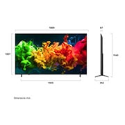 LG 85'' QNED evo MiniLED QNED80 4K AI TV - 2026, LG 85" QNED evo MiniLED QNED80 4K AI TV - 2026, 85QNED80B6A, thumbnail 4