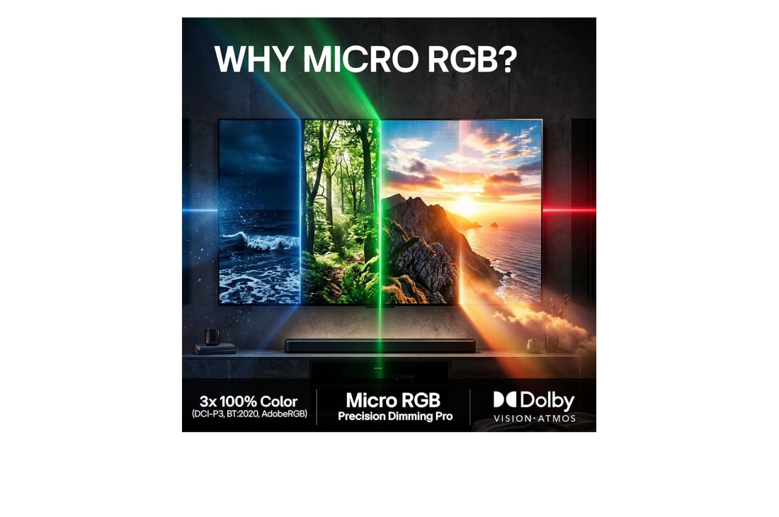 LG 100'' Micro RGB MRGB96 4K AI TV - 2026, LG 100" Micro RGB MRGB96 4K AI TV - 2026, 100MRGB96B6, thumbnail 9