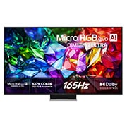 LG 75'' Micro RGB MRGB96 4K AI TV - 2026, LG 75" Micro RGB MRGB96 4K AI TV - 2026, 75MRGB96B6B, thumbnail 1