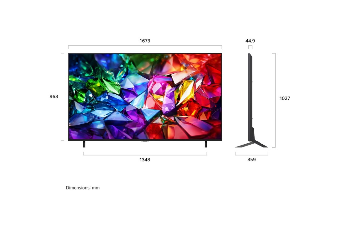 LG 75'' Micro RGB MRGB96 4K AI TV - 2026, LG 75" Micro RGB MRGB96 4K AI TV - 2026, 75MRGB96B6B, thumbnail 4