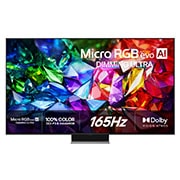 LG 86'' Mini RGB MRGB96 4K AI TV - 2026, LG 86" Mini RGB MRGB96 4K AI TV - 2026, 86MRGB96B6B, thumbnail 1