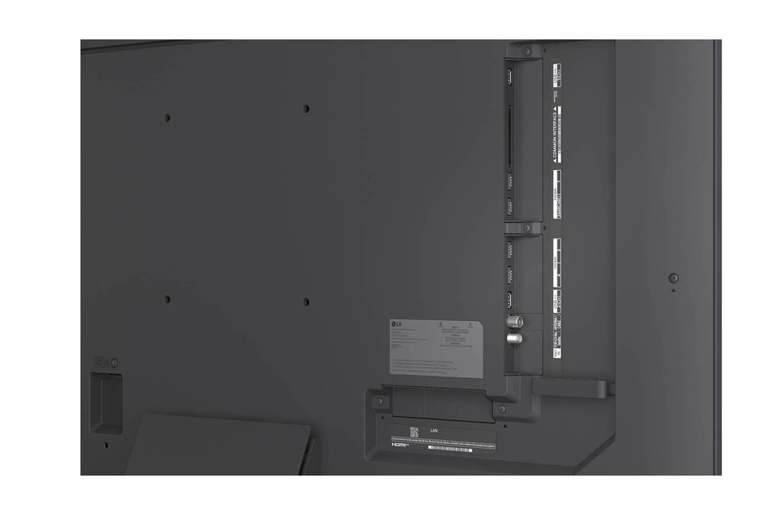 LG 50'' QNED evo MiniLED QNED86 4K AI TV - 2026, LG QNED evo AI QNED86 Mini LED med supertynn design er veggmontert i et lyst, åpent oppholdsrom og smelter inn i interiøret mens den viser dristige geometriske abstrakte kunstverk., 50QNED86B6B, thumbnail 12