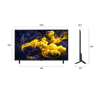 LG 50'' QNED evo MiniLED QNED86 4K AI TV - 2026, LG QNED evo AI QNED86 Mini LED fremhever Mini LED med Precision Dimming i en delt skogsscene, og sammenligner konvensjonell LED med dypere svartfarger og mer raffinert kontrast når sollyset filtreres , 50QNED86B6B, thumbnail 4