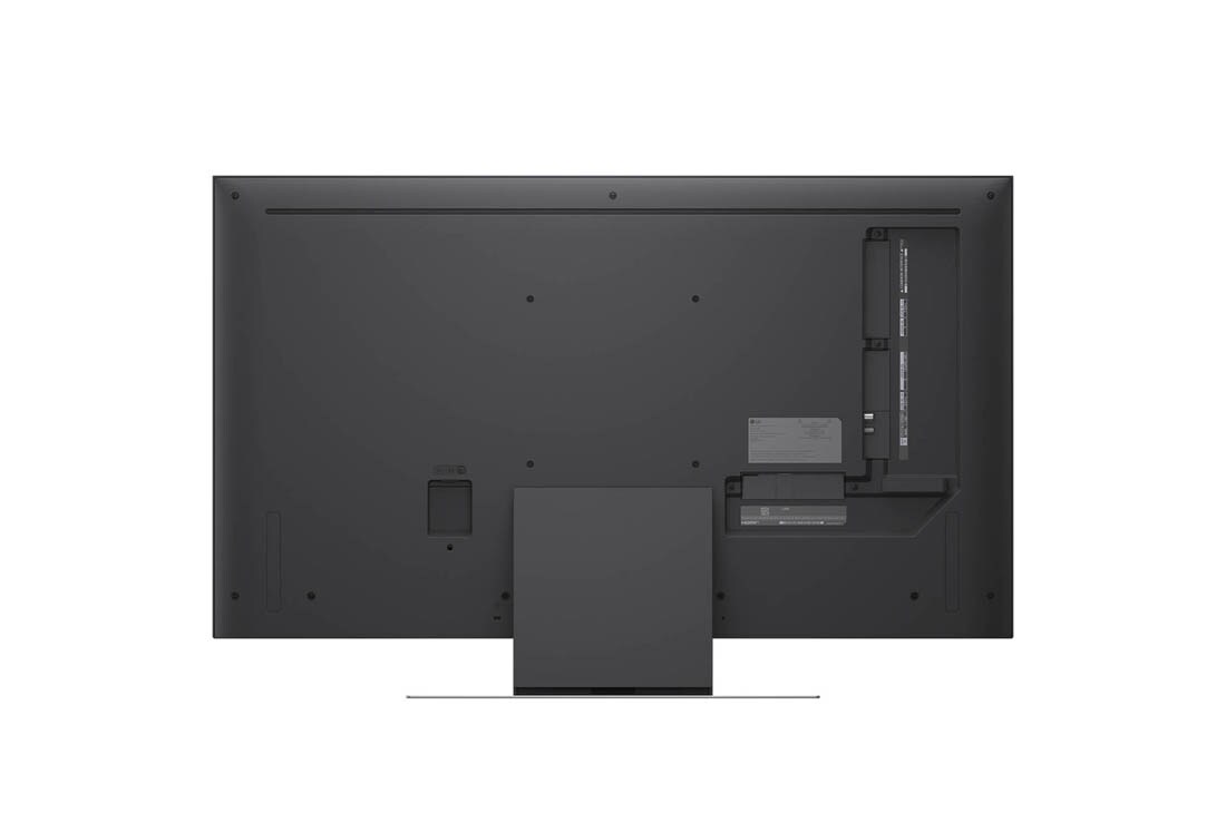 LG 43'' QNED evo MiniLED QNED86 4K AI TV - 2026, LG QNED evo AI QNED86 Mini LED for Ultimate Gameplay viser en levende, høyhastighets racingscene med et uskarpt sammenligningsbilde som fremhever Motion Booster 288, samtidig som den støtter 144Hz, VR, 43QNED86B6B, thumbnail 11