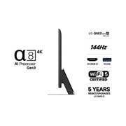 LG 43'' QNED evo MiniLED QNED86 4K AI TV - 2026, LG QNED evo AI QNED86 Mini LED med Dynamic QNED Color Pro fyller skjermen med levende, flytende utbrudd av flerfarget, malinglignende bevegelse, og viser forbedret fargekraft som er sertifisert for 10, 43QNED86B6B, thumbnail 3