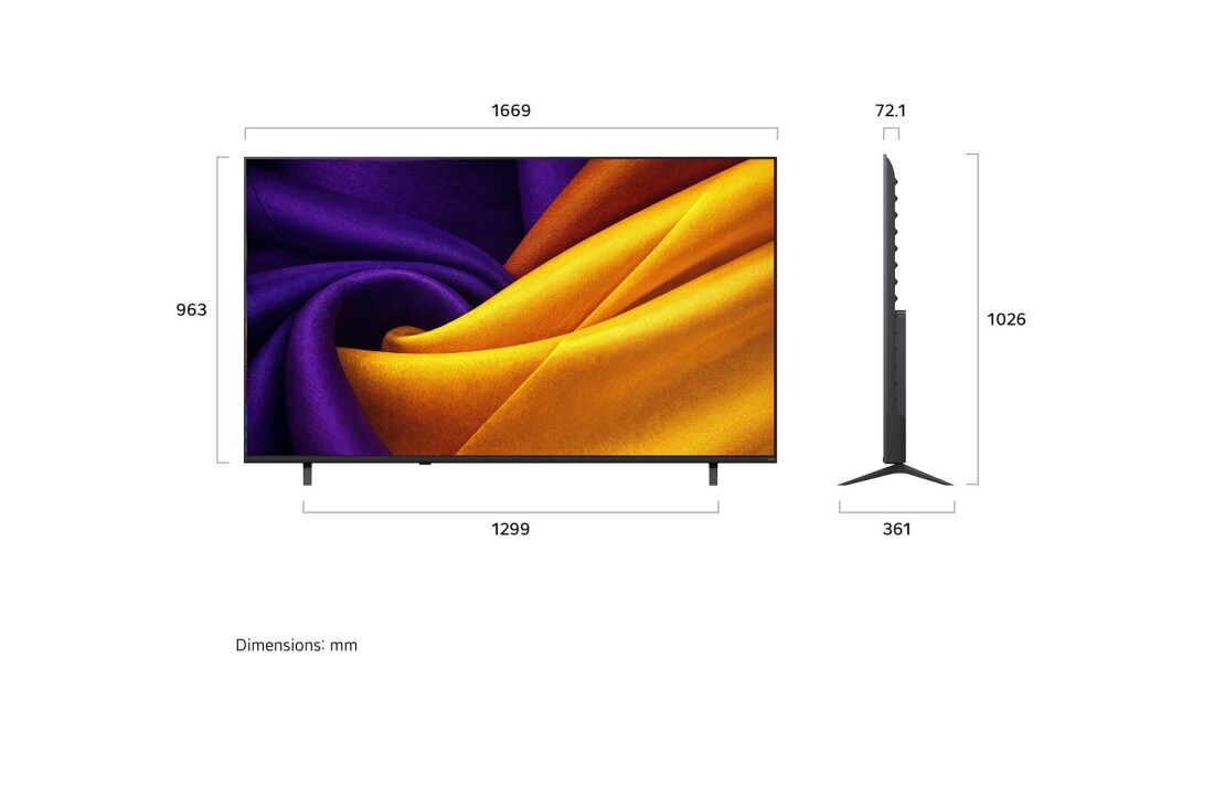 LG 75'' Nano UHD NU90 4K AI TV - 2026, LG NANO 4K UHD AI NU85 med Nano Detail Enhancer viser et bilde av en fjær, drevet av alpha AI Processor som oppdager fine teksturer for å forbedre kontrast og dybde og levere et klarere, mer tredimens, 75NU900B6LA, thumbnail 4
