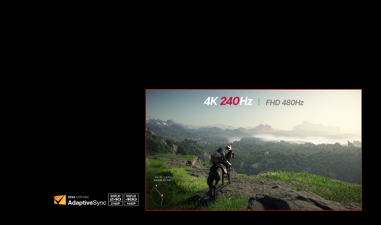 Den bredere 4K OLED-skjermen.