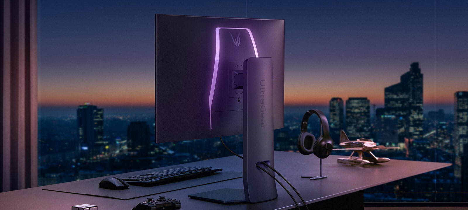 Bilde i baklys i et omgivelseskutt.