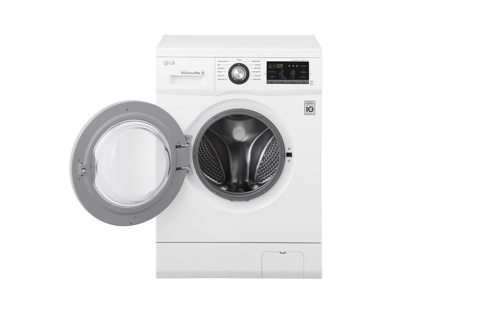 LG 1–8 kg 6 Motion Direct Drive vaskemaskin, FH4G6TDN2, thumbnail 2