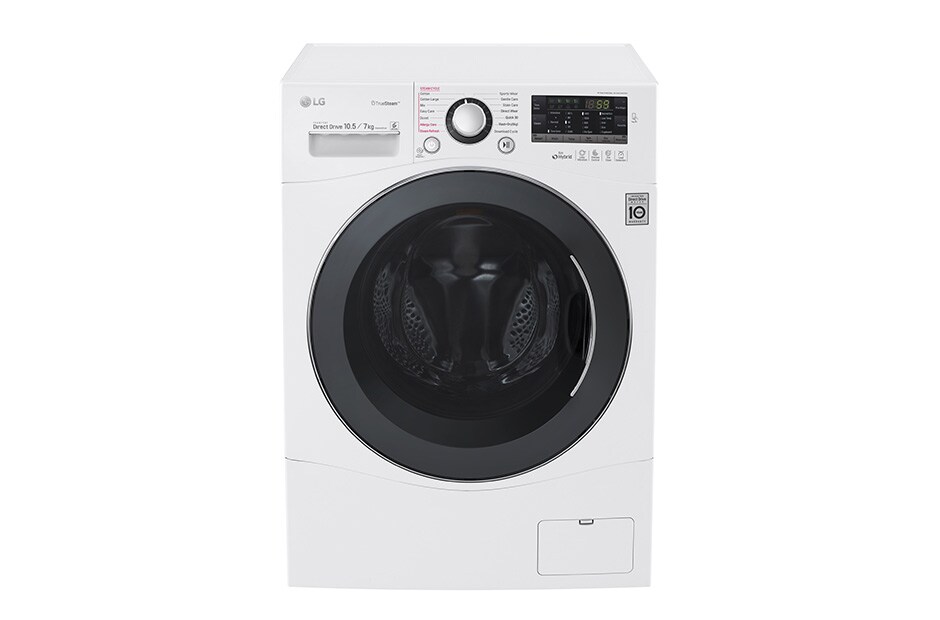 LG 1-10,5 kg / 1-7 kg True Steam™ 6 Motion Direct Drive vask/tørkmaskin, FH4A8JDH2N