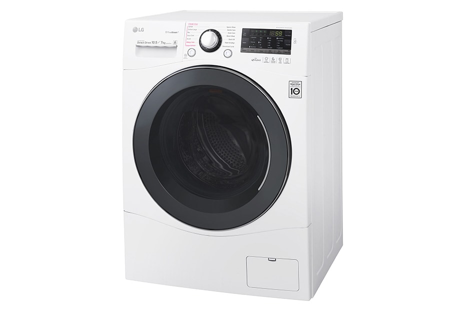 LG 1-10,5 kg / 1-7 kg True Steam™ 6 Motion Direct Drive vask/tørkmaskin, FH4A8JDH2N, thumbnail 4