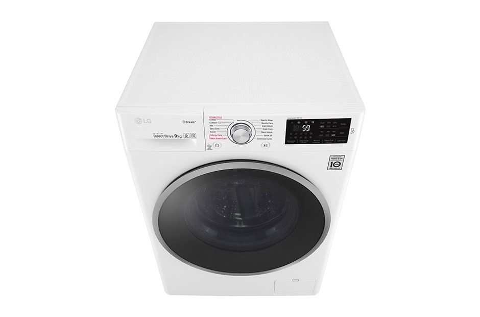 LG 1-9 kg Spa Steam & NFC, 6 Motion Direct Drive vaskemaskine, energiklasse A+++ ( -20%), F4J6VY1W, thumbnail 13
