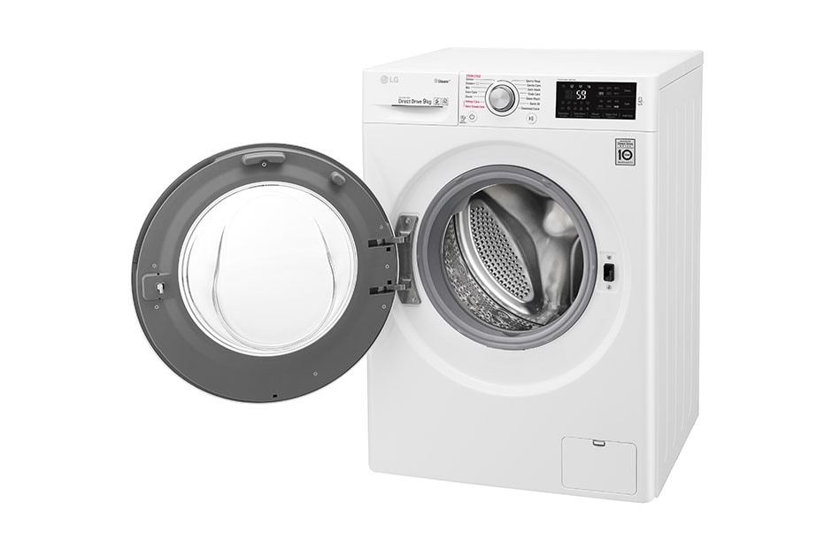 LG 1-9 kg Spa Steam & NFC, 6 Motion Direct Drive vaskemaskine, energiklasse A+++ ( -20%), F4J6VY1W, thumbnail 15