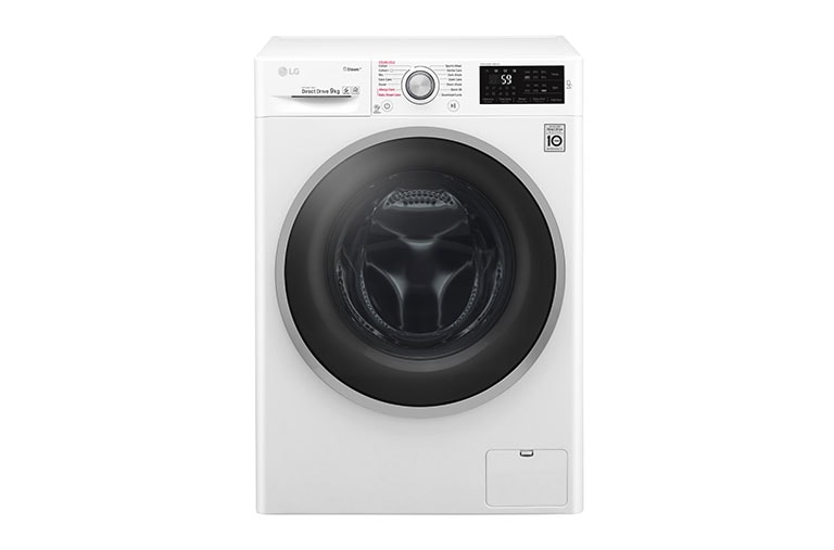 LG 1-9 kg Spa Steam & NFC, 6 Motion Direct Drive vaskemaskine, energiklasse A+++ ( -20%), F4J6VY1W, thumbnail 1