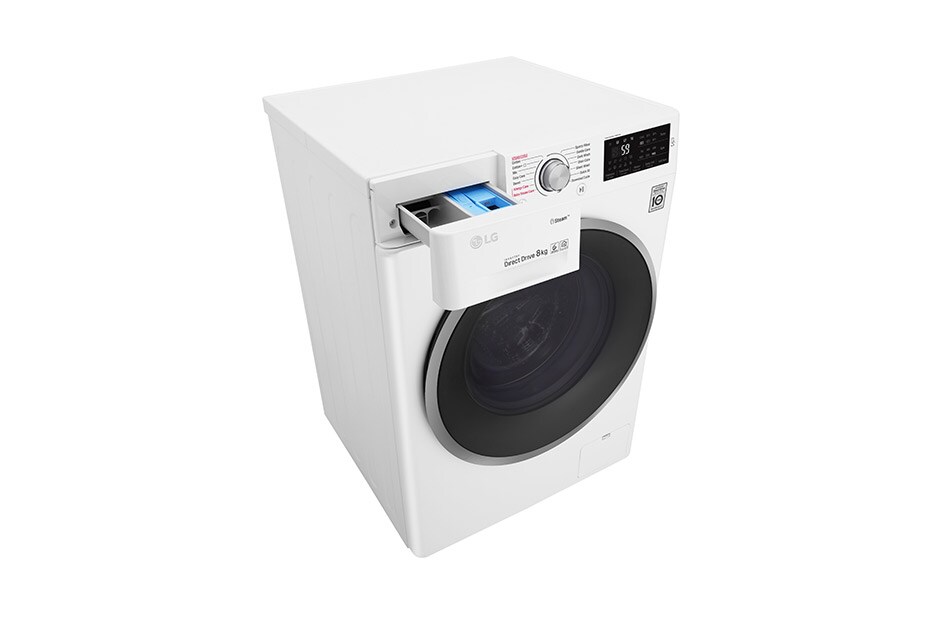 LG 1-8 kg Spa Steam & NFC, 6 Motion Direct Drive vaskemaskine, energiklasse A+++ ( -30%), W5J6TY1W, thumbnail 9