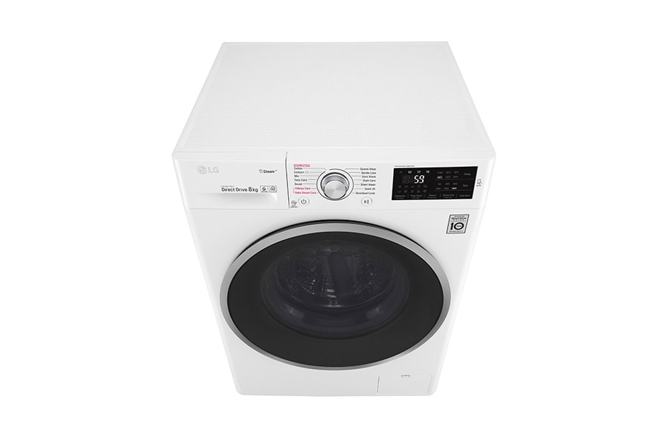 LG 1-8 kg Spa Steam & NFC, 6 Motion Direct Drive vaskemaskine, energiklasse A+++ ( -30%), W5J6TY1W, thumbnail 11