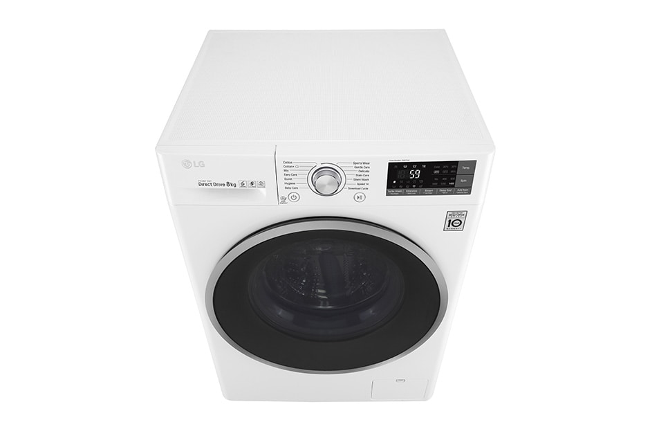 LG 1-8 kg TurboWash™ & Spa Steam, Wi-Fi, 6 Motion Direct Drive vaskemaskine, F4J7TY2W, thumbnail 6
