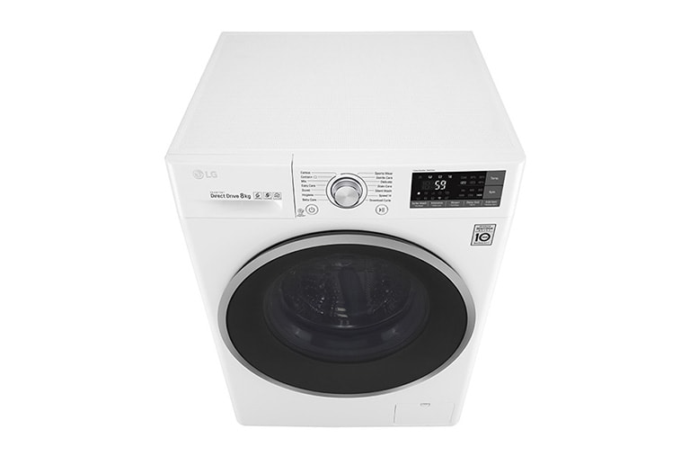 LG 1-8 kg TurboWash™ & Spa Steam, Wi-Fi, 6 Motion Direct Drive vaskemaskine, F4J7TY2W, thumbnail 6