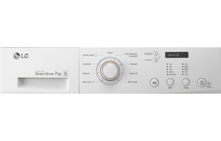 LG F12C3QD 1-7 kg 6 Motion Direct Drive vaskemaskin, F12C3QD, thumbnail 6