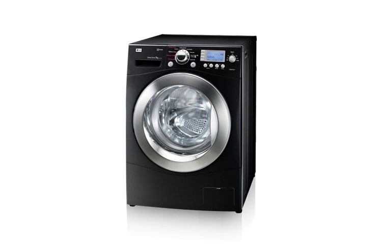 LG 9 kg direktedrevet dampvaskemaskin, F1402FDS6, thumbnail 1