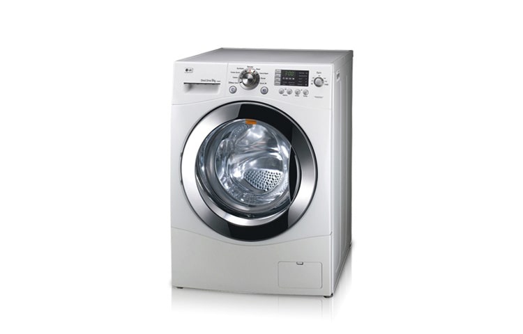 LG 7 kg direktedrevet vaskemaskin, F1403FDF, thumbnail 1