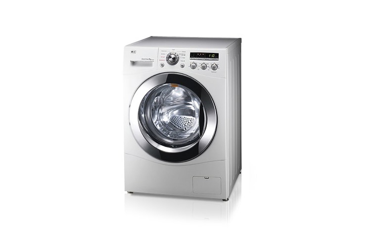 LG 8 kg direktedrevet vaskemaskin, F1447TD, thumbnail 1