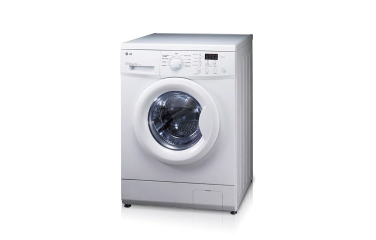 LG 7 kg direktedrevet vaskemaskin, F1456QD, thumbnail 1