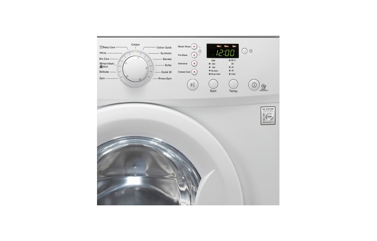 LG 1-7 kg Direct Drive vaskemaskin, F1492TD, thumbnail 2