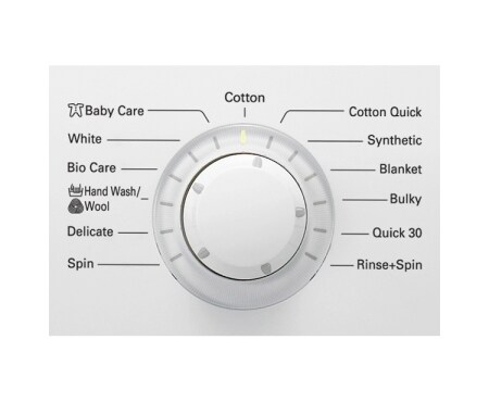 LG 1-7 kg Direct Drive vaskemaskin, F1492TD, thumbnail 5