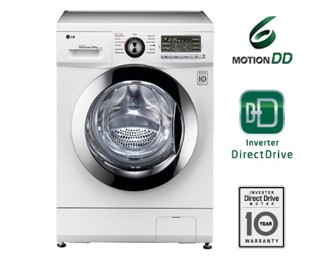 LG 1-8 / 1-4 KG. 6 MOTION DIRECT DRIVE. VASK/TØRK., F1496AD3