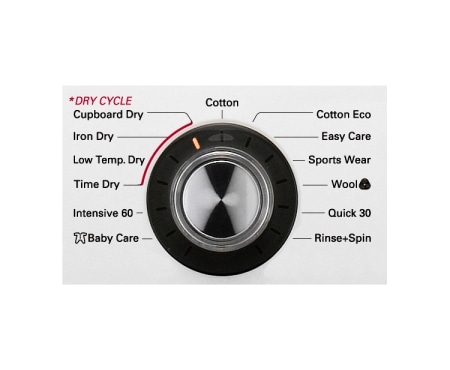 LG 1-8 / 1-4 KG. 6 MOTION DIRECT DRIVE. VASK/TØRK., F1496AD3, thumbnail 5