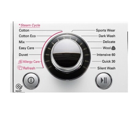 LG 1–9 kg Steam 6 Motion Direct Drive vaskemaskin, F14A7FDSA, thumbnail 5