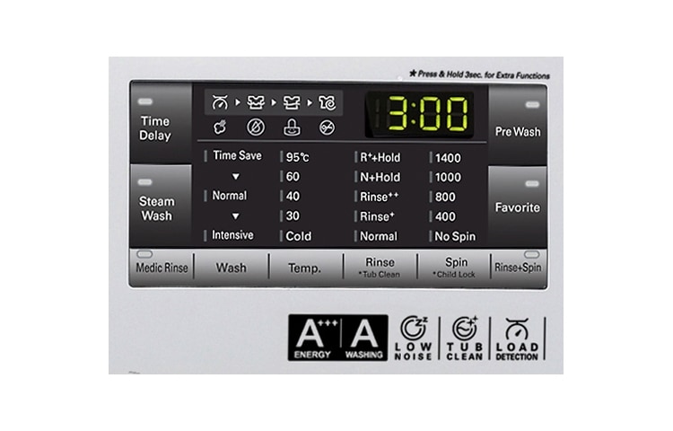 LG Vaskemaskin på 1–9 kg med 6 Motion Direct Drive, F14A8FD, thumbnail 5