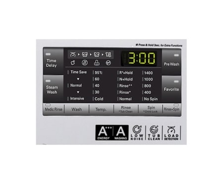 LG Vaskemaskin på 1–9 kg med 6 Motion Direct Drive, F14A8FD, thumbnail 5