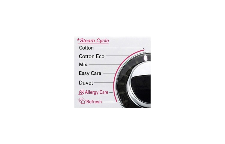 LG 1-9 kg Steam 6 Motion Direct Drive tvätt/torkmaskin, energiklass A (A+++) , F14A8RDH, thumbnail 6