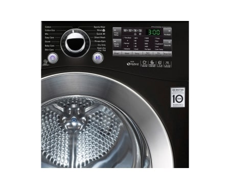 LG 1-8 / 1-6 kg 6 Motion Direct Drive vask/tørkmaskin, F14A8YD6, thumbnail 2