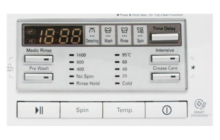 LG Stille, slitesterkog pålitelig vask, F14AW7, thumbnail 4