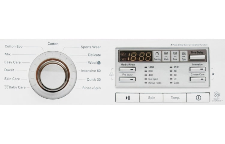 LG Stille, slitesterkog pålitelig vask, F14AW7, thumbnail 5