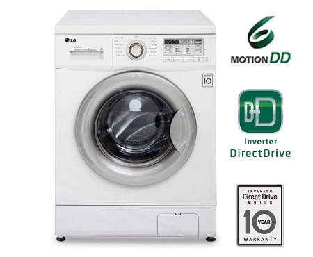 LG 1–8 kg 6 Motion Direct Drive vaskemaskin, F14B8TDA1