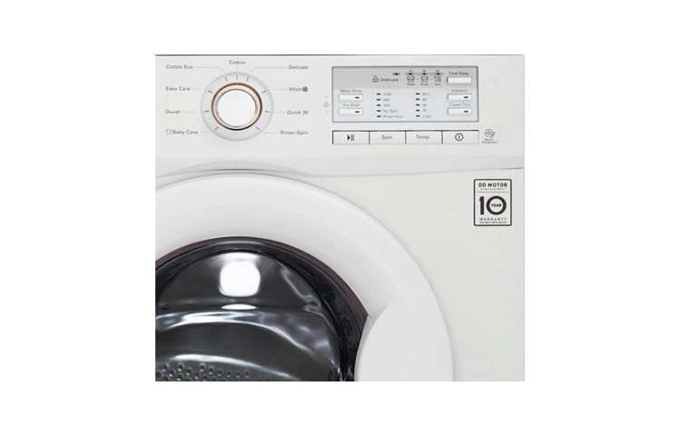 LG 1–7 kg 6 Motion Direct Drive vaskemaskin, F14B9QDA, thumbnail 3