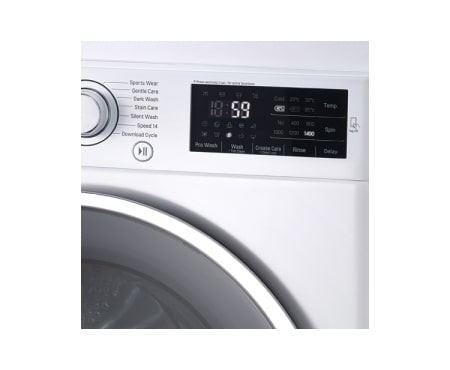LG 1-8 kg Direct Drive vaskemaskin, F14U2TDN0, thumbnail 4