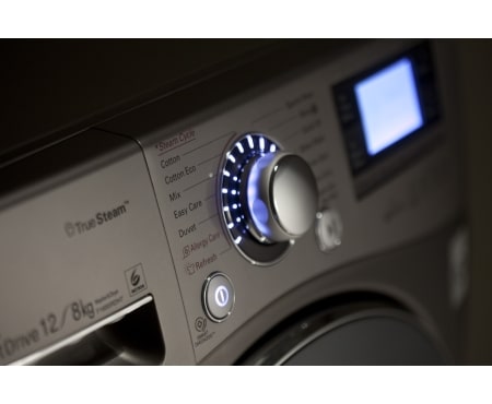 LG 1-12 kg Steam 6 Motion Direct Drive vask/tørk maskin, energiklass A (A+++ -20%) , F1695RDH7, thumbnail 2