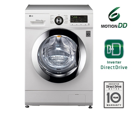 LG 1–6 kg 6 Motion Direct Drive vaskemaskin, FH296NDA3