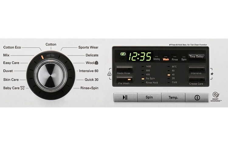 LG FH496QDA3 1-7 kg 6 Motion Direct Drive vaskemaskin, FH496QDA3, thumbnail 3