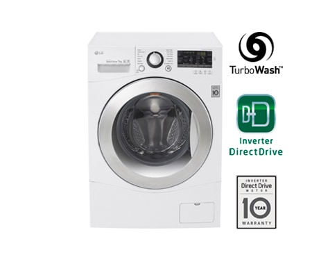 LG 1-7 kg Turbo Wash, Direct Drive vaskemaskin, FH4A8QDN2