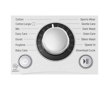 LG 1-8 kg Turbo Wash, Direct Drive vaskemaskin, FH4A8TDN3, thumbnail 6