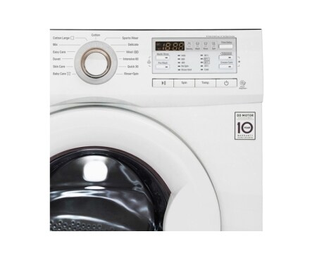 LG 1–7 kg 6 Motion Direct Drive vaskemaskin, FH4B8QDA0, thumbnail 2