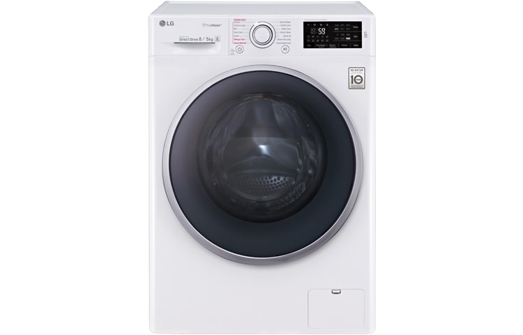 LG 1-8 / 1-5 kg Steam 6 Motion Direct Drive vask/tørkmaskin, NFC, FH4U2TDH1N, thumbnail 1