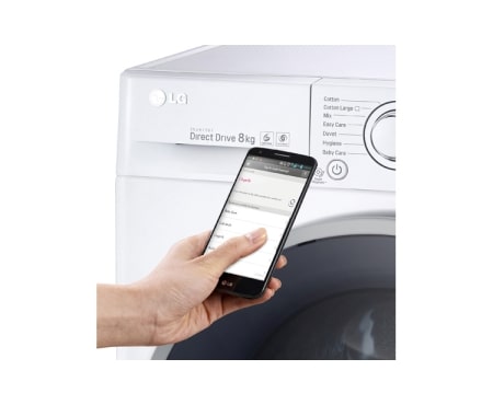 LG FH4U2TDN0 1-8 kg Turbo Wash, Direct Drive vaskemaskin, FH4U2TDN0, thumbnail 5